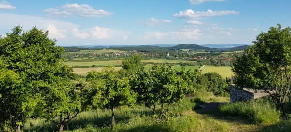 Spring in the valley of Pécsely