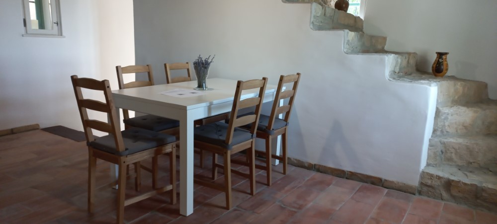 Diner table and stairs